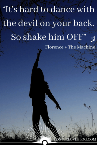 “It_s hard to dance with the devil on your back. So shake him OFF”